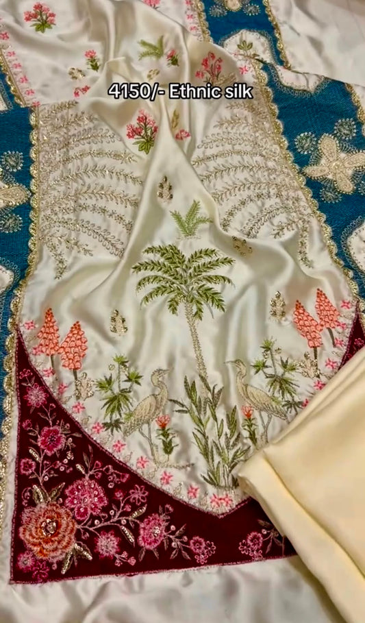 Beautiful viral silk Ethnic 2pc /3pc