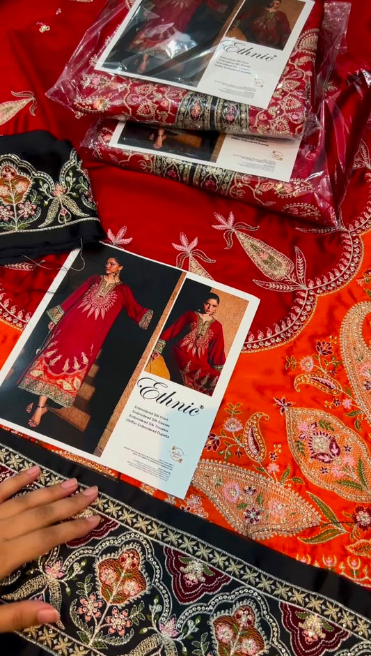 Beautiful Ethnic silk Article 2pc