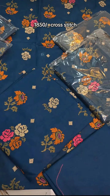 BEAUTIFUL EMBROIDERED TWO PIECE ARTICLE nf88 My Store