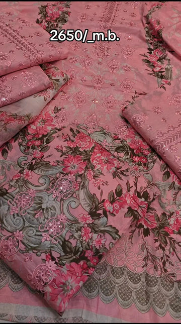 MARIA B 3 PIECE LAWN ARTICLE H2100 My Store