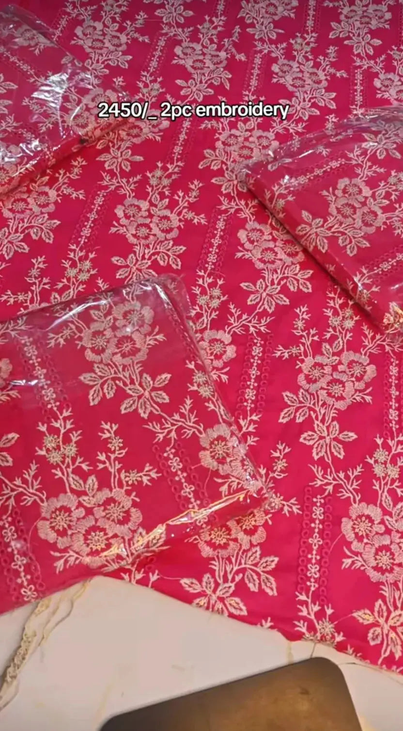 Beautiful embroidered two piece article xt670 My Store